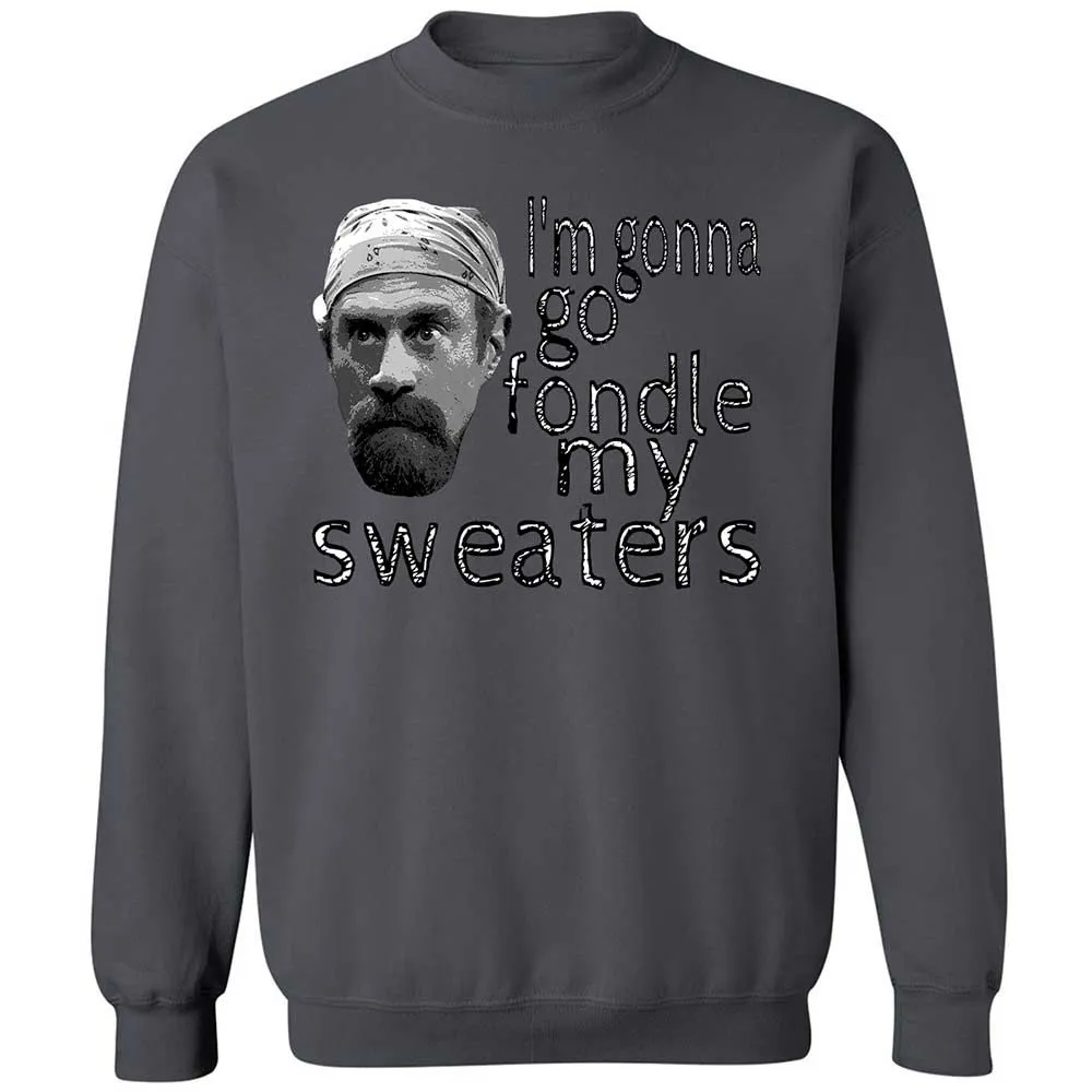 Fondle my sweaters - Charcoal - 18