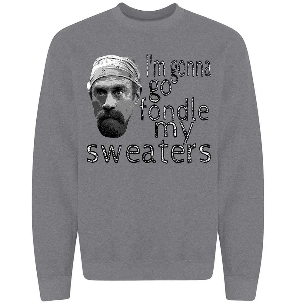 Fondle my sweaters - Graphite Heather - 19