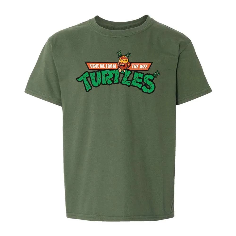 Save Me From The Wee Turtles - Military Green - 20