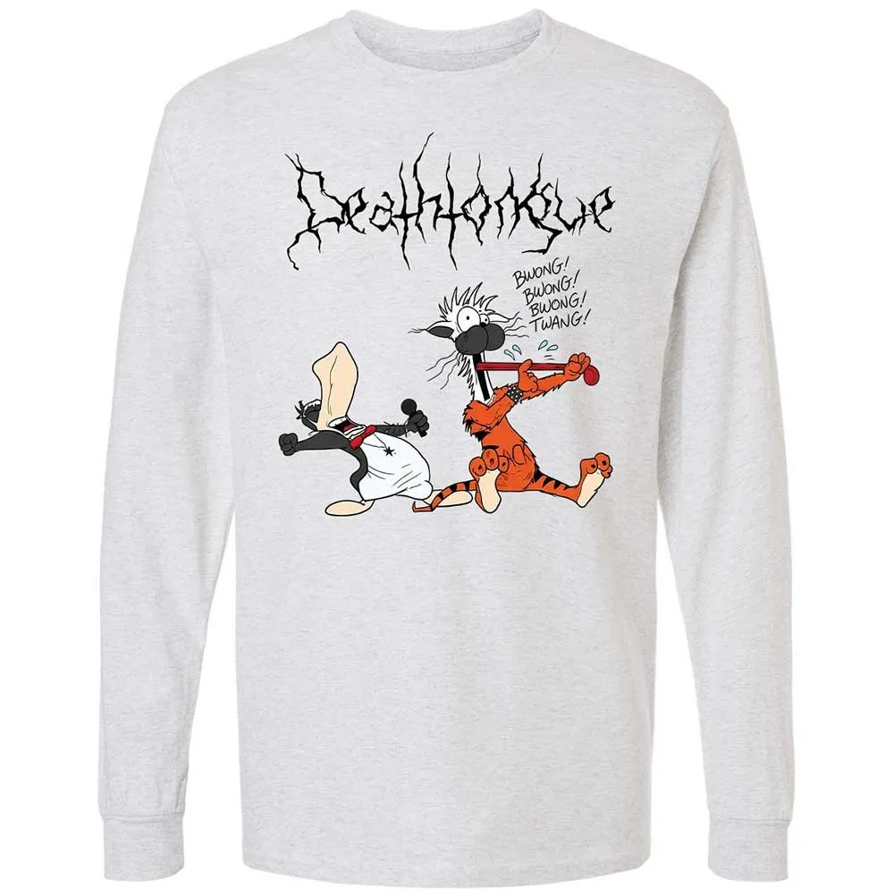Long Sleeve T-Shirt - T8KKJ5UF - Ash - 2