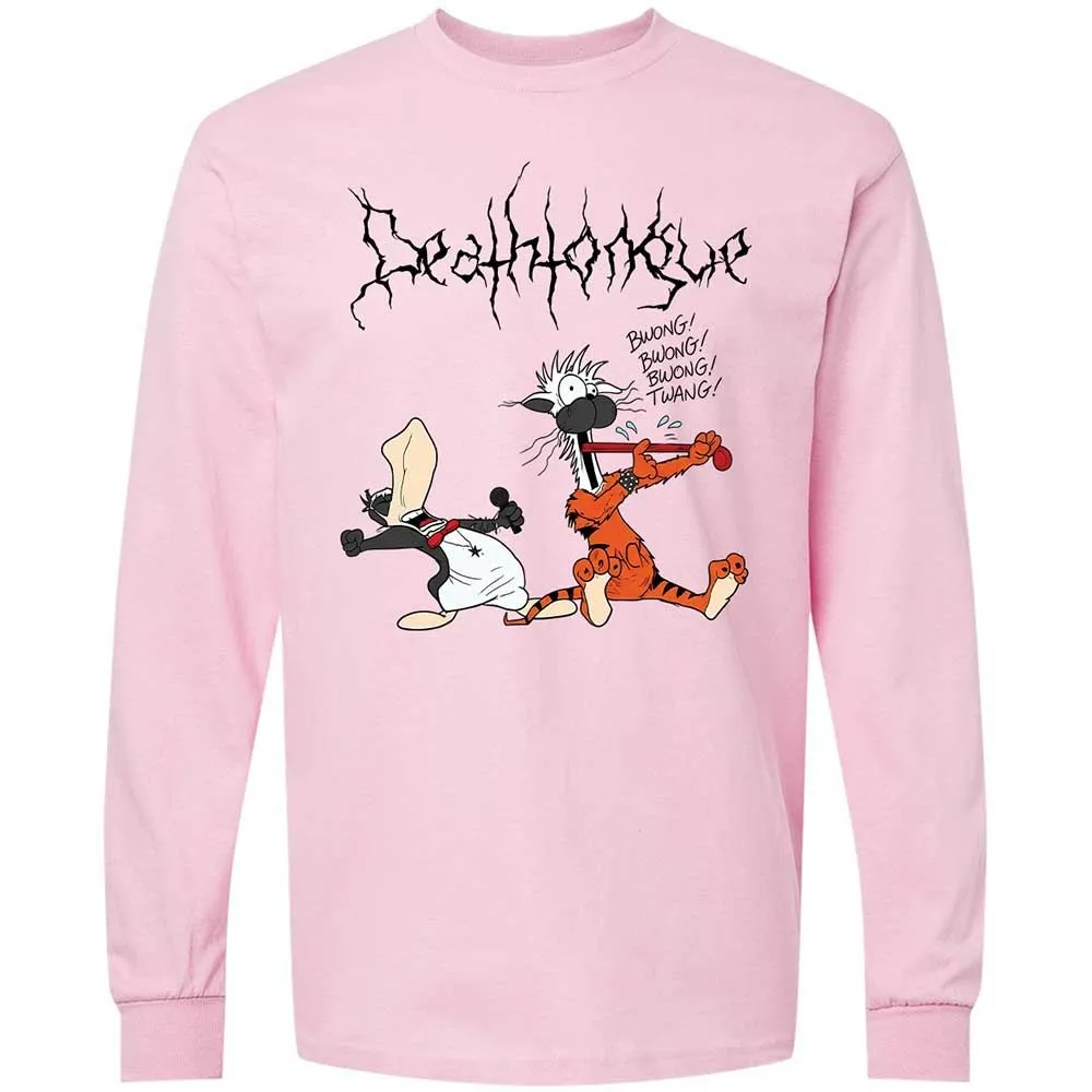 Long Sleeve T-Shirt - T8KKJ5UF - Light Pink - 6