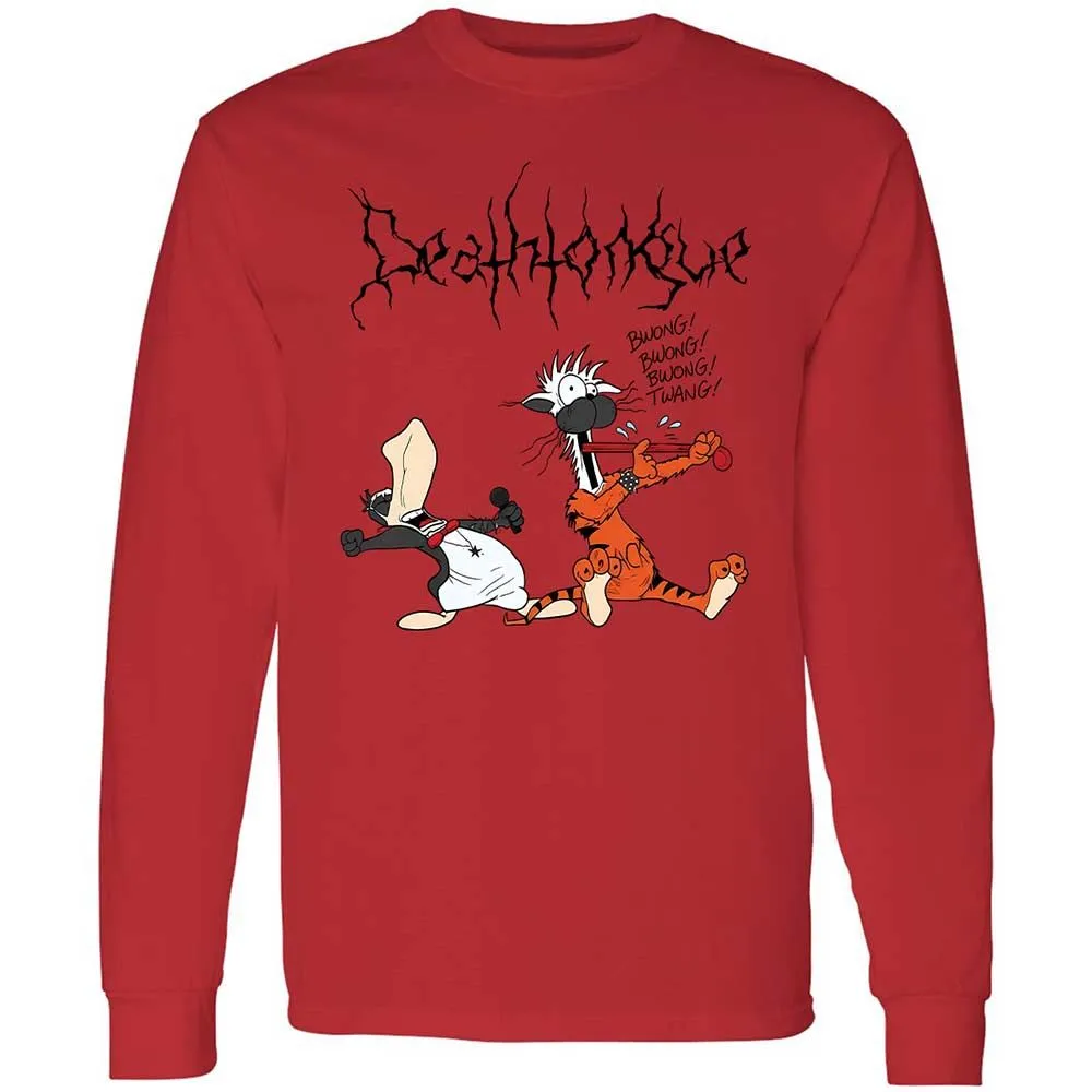 Long Sleeve T-Shirt - T8KKJ5UF - Red - 8