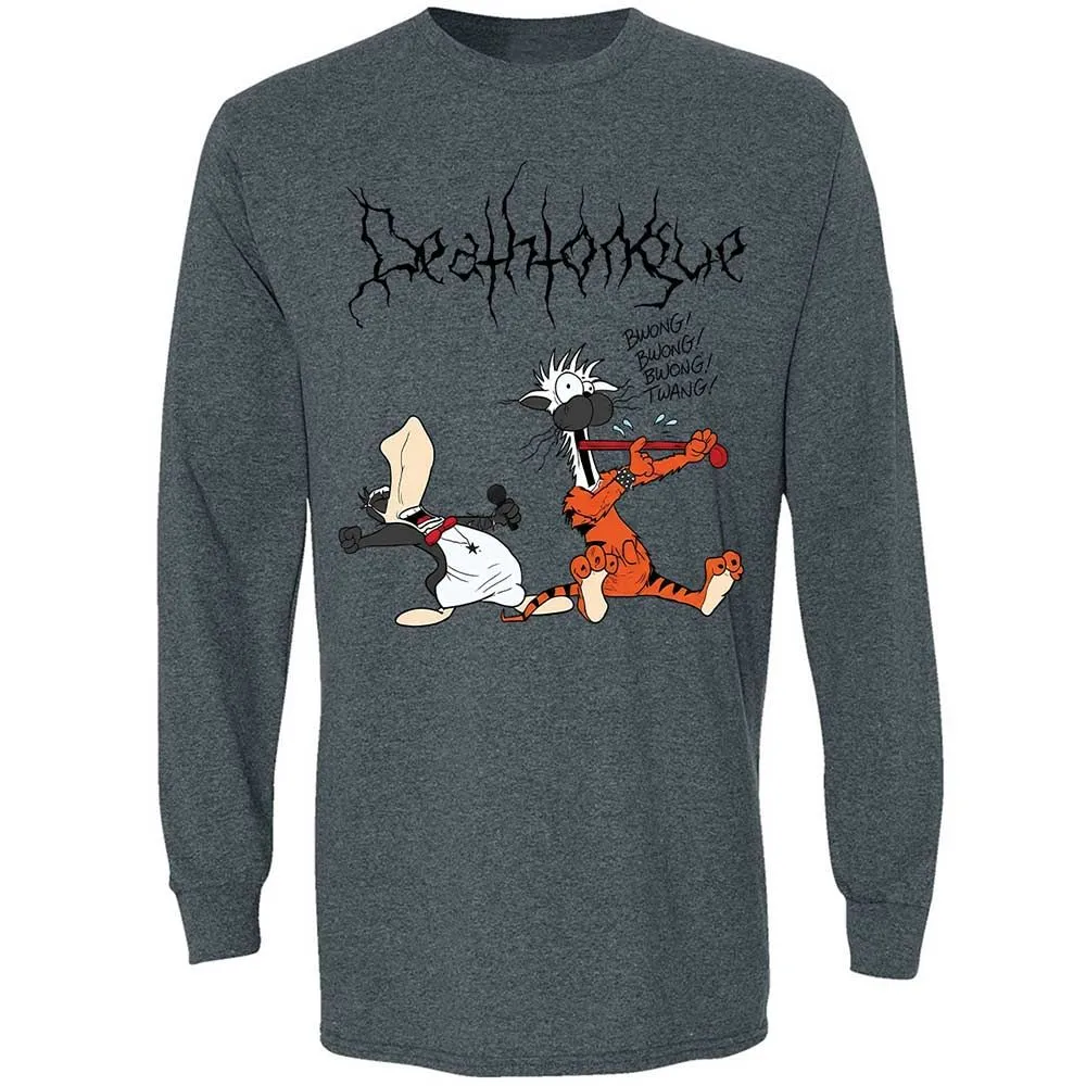 Long Sleeve T-Shirt - T8KKJ5UF - Dark Heather - 15