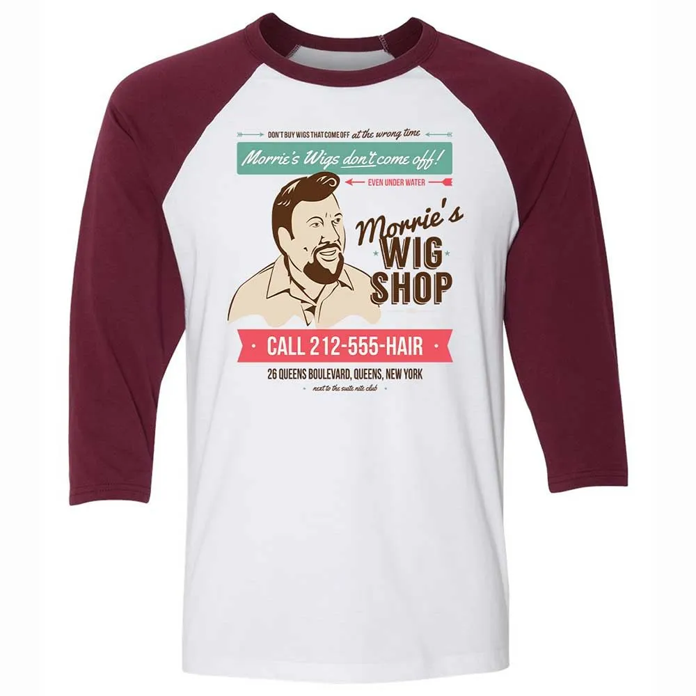 Morrie's Wig Shop - White/Maroon - 7