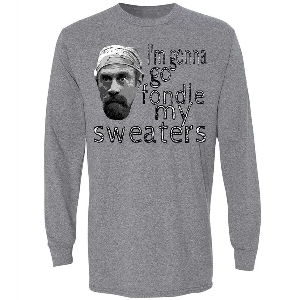 Fondle my sweaters - Graphite Heather - 18