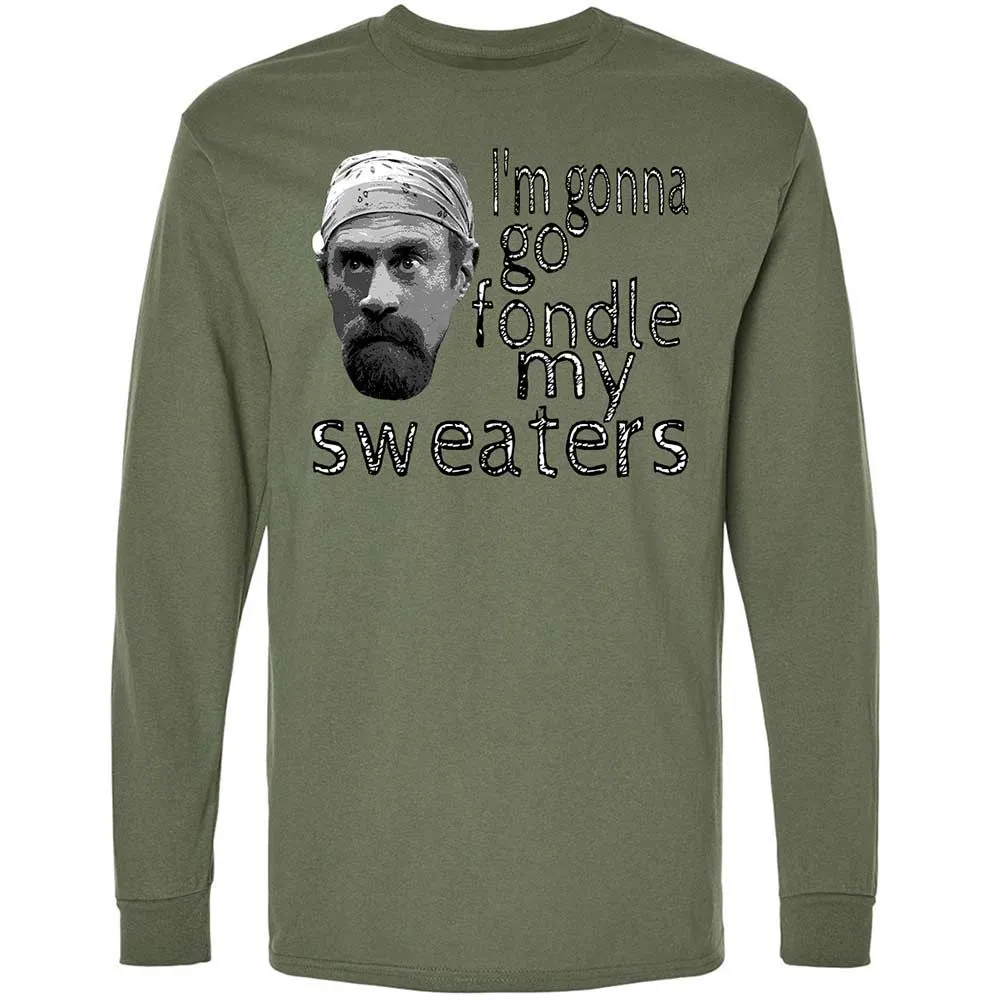 Fondle my sweaters - Military Green - 19
