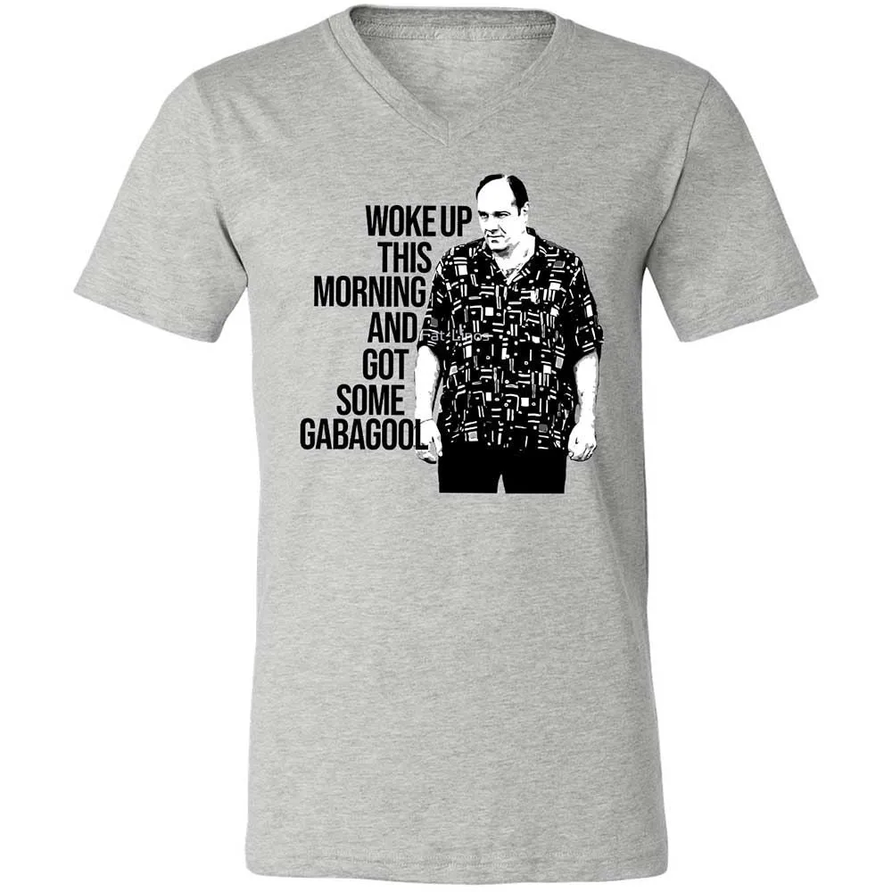 Unisex V-Neck T-Shirt - MNQF1C4G - Athletic Heather - 2