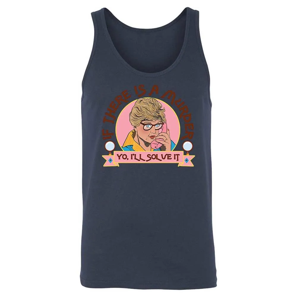 Unisex Jersey Tank - B4H5TETQ - Navy - 8