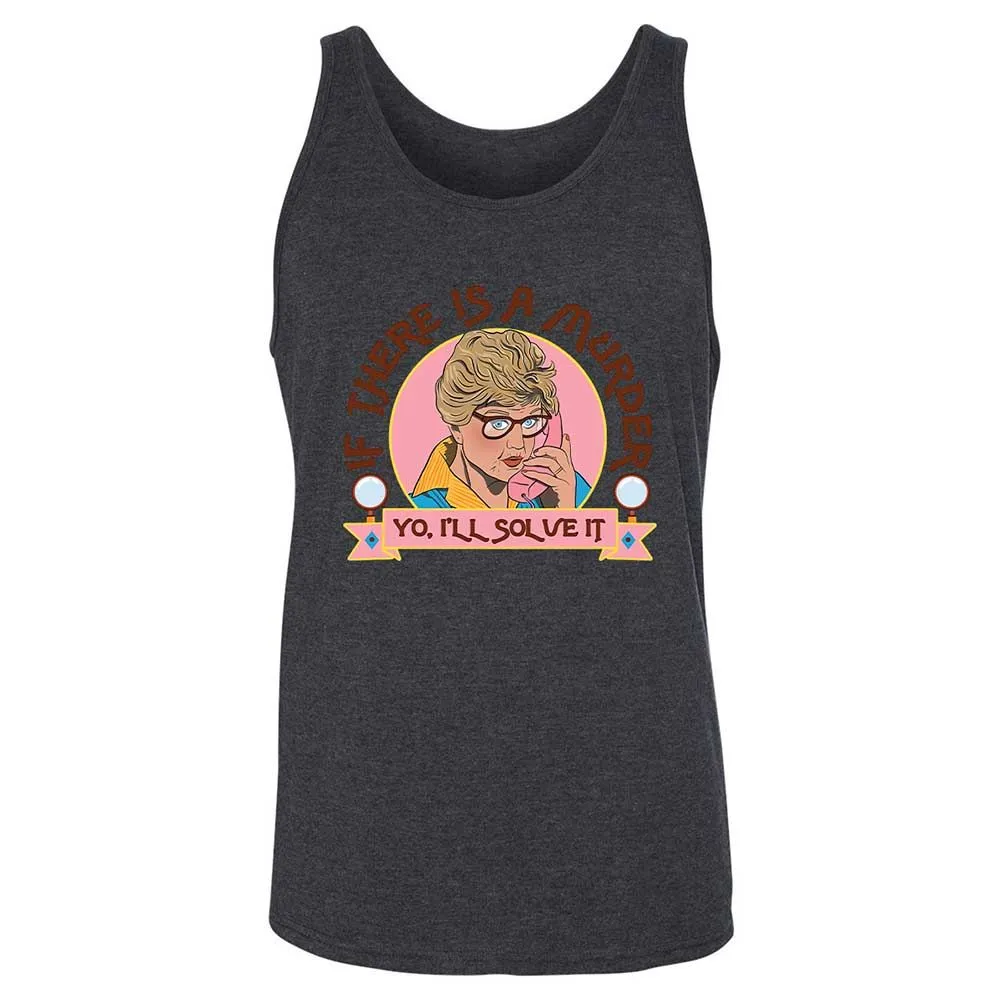 Unisex Jersey Tank - B4H5TETQ - Dark Grey Heather - 10