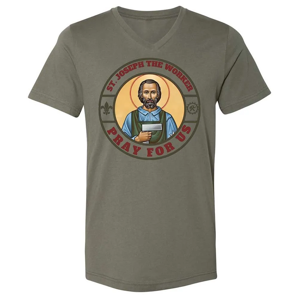 Pray for Us - Military Green - 15