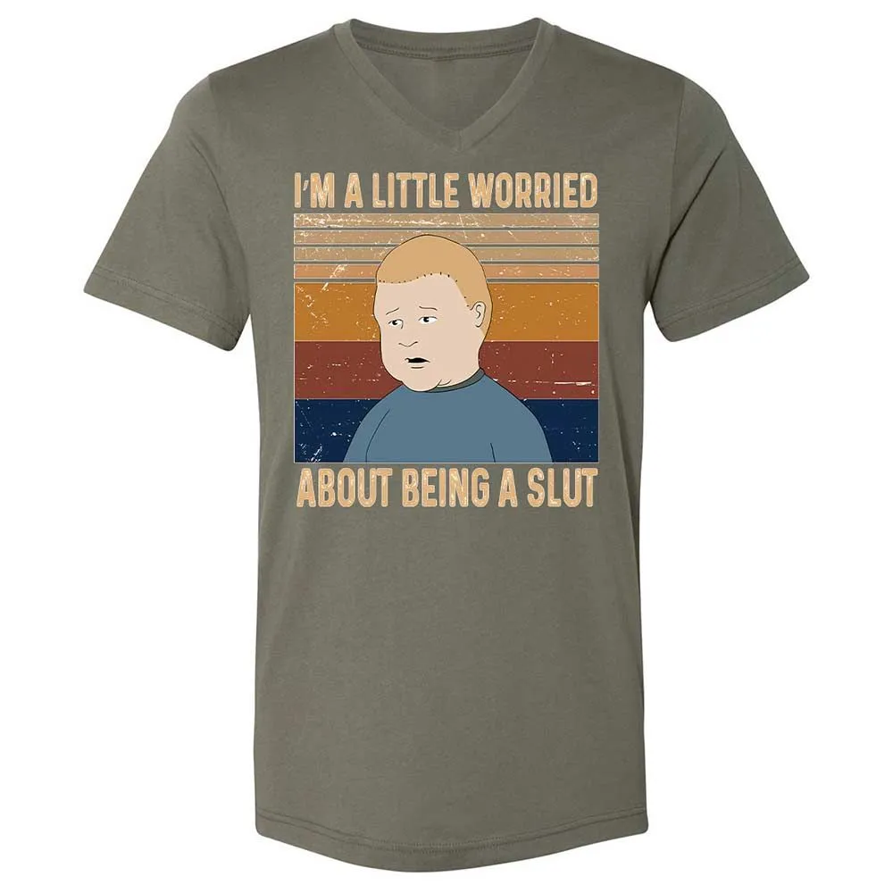 I'm a Little Worried About Being a Slut - Military Green - 15