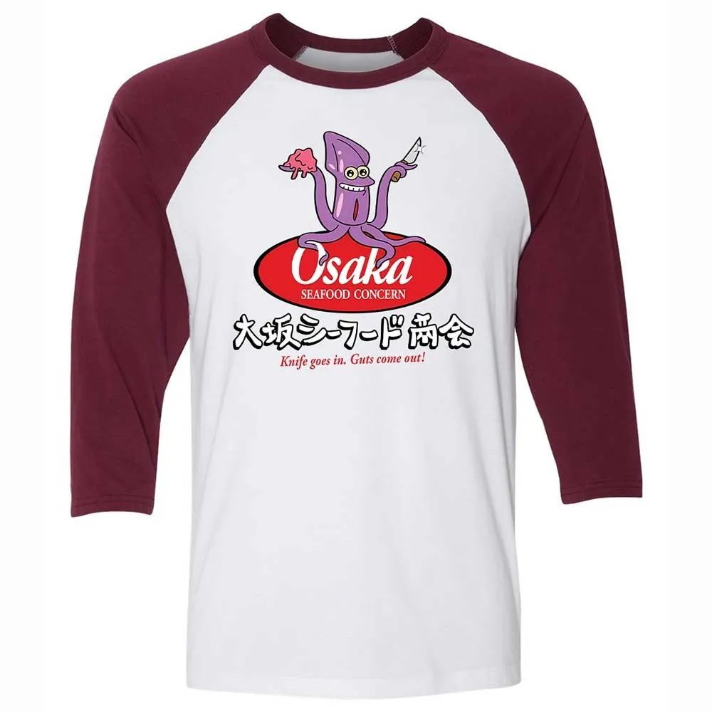 Osaka Seafood Concern - White/Maroon - 7