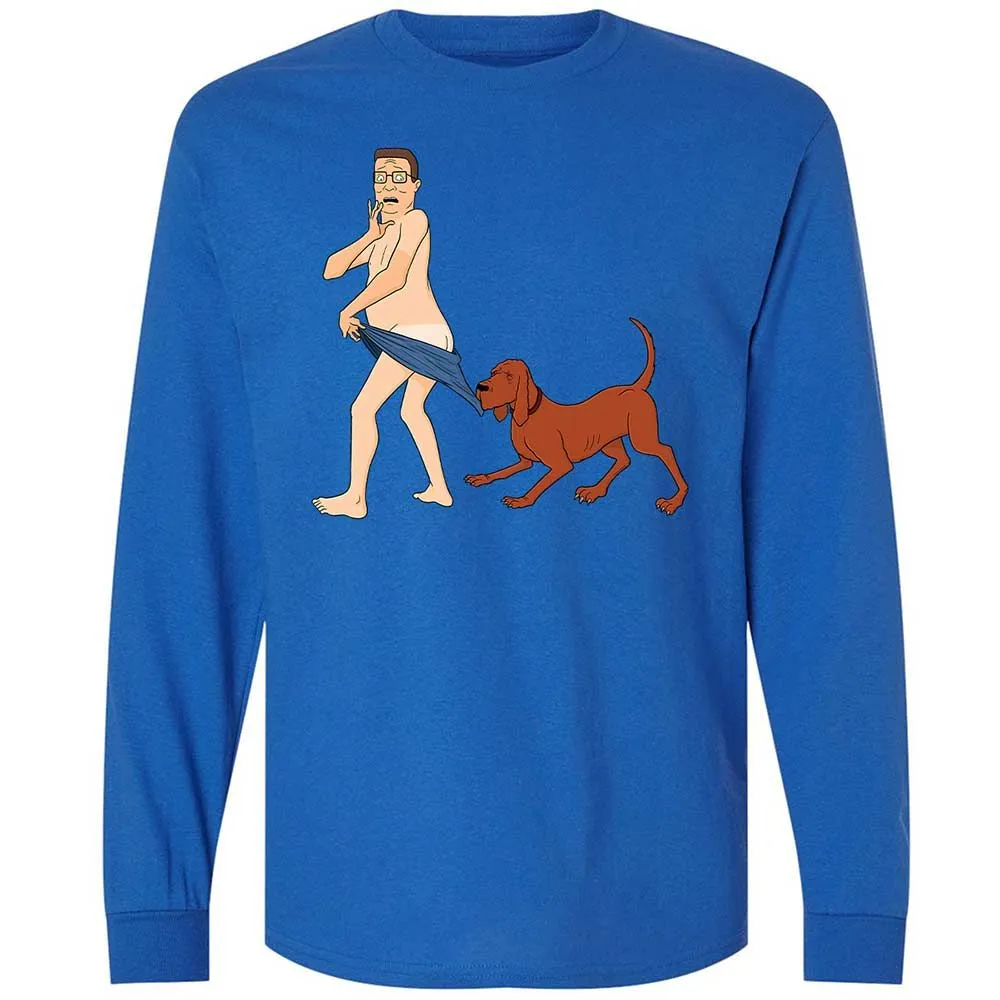 Long Sleeve T-Shirt - CL2A4JTE - Royal - 7