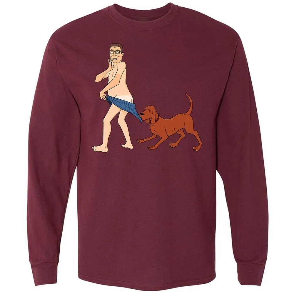 Long Sleeve T-Shirt - CL2A4JTE - Maroon - 16