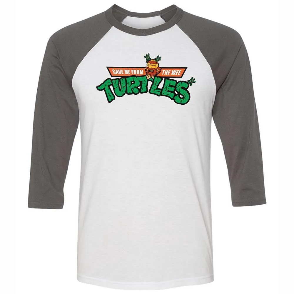 Save Me From The Wee Turtles - White/Asphalt - 2