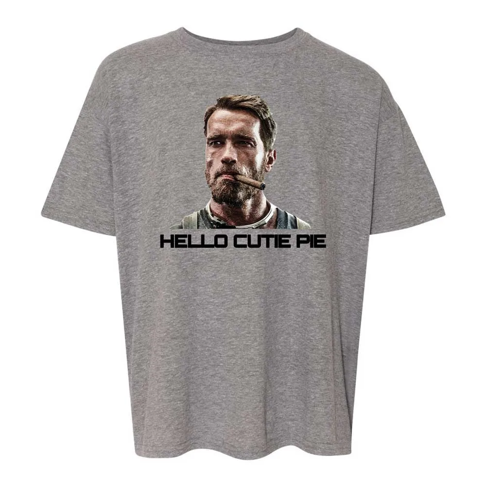 Hello Cutie Pie - Graphite Heather - 18