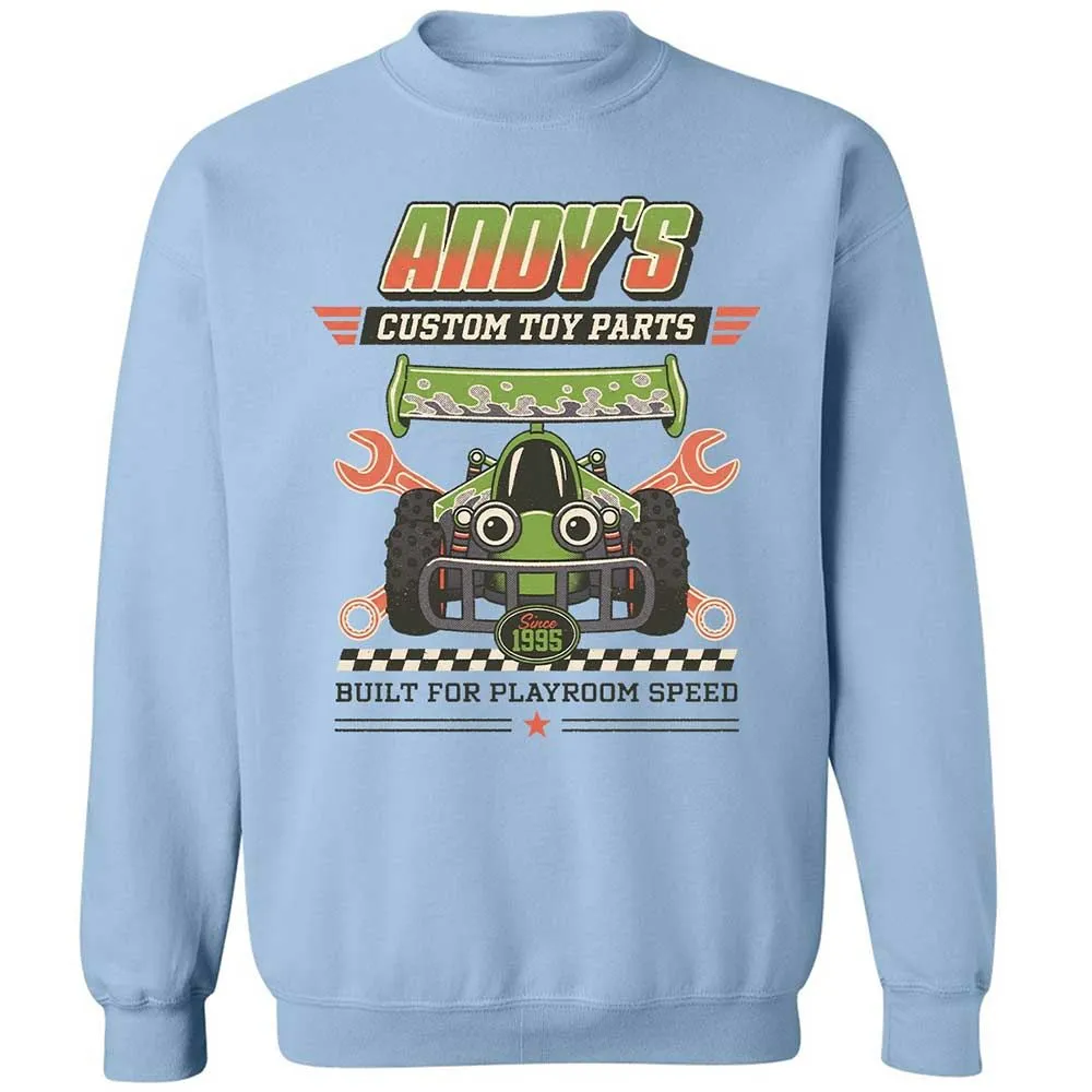 Classic Unisex Sweatshirt - X9WRFUNB - Light Blue - 4