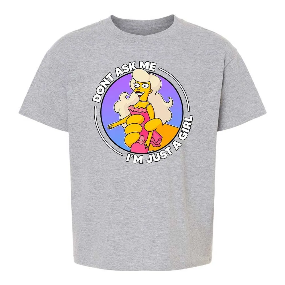 Don't Ask Me I'm Just A Girl - Sport Grey - 2