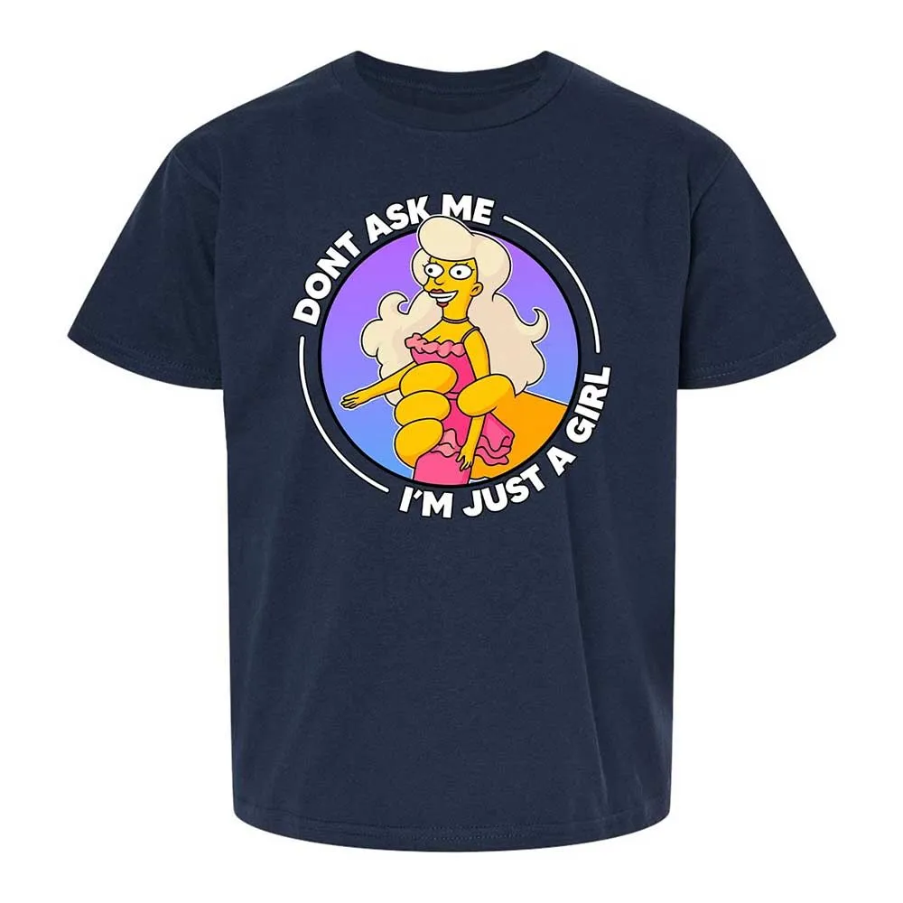 Don't Ask Me I'm Just A Girl - Navy - 8