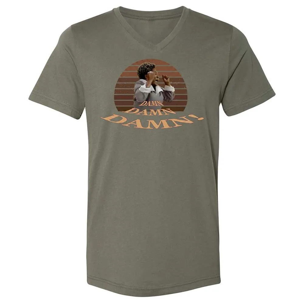 Unisex V-Neck T-Shirt - WFFFZ6DF - Military Green - 15