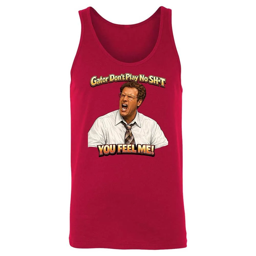 Unisex Jersey Tank - R7G9KVZX - Red - 3