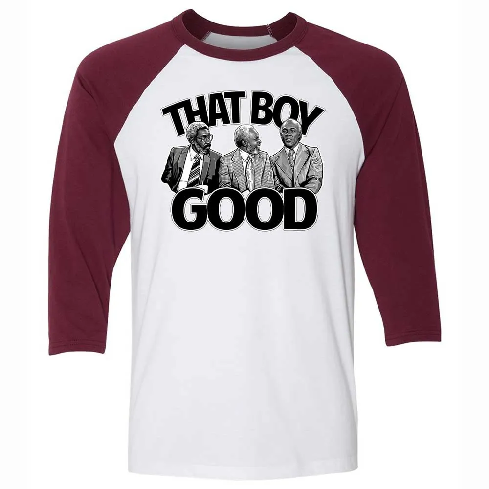 That boy good - White/Maroon - 7