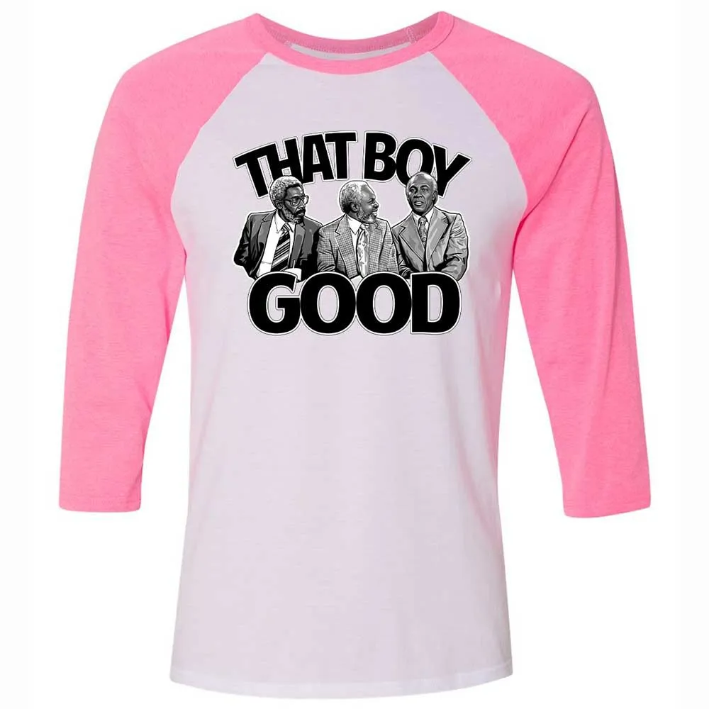 That boy good - White/Neon Pink - 12