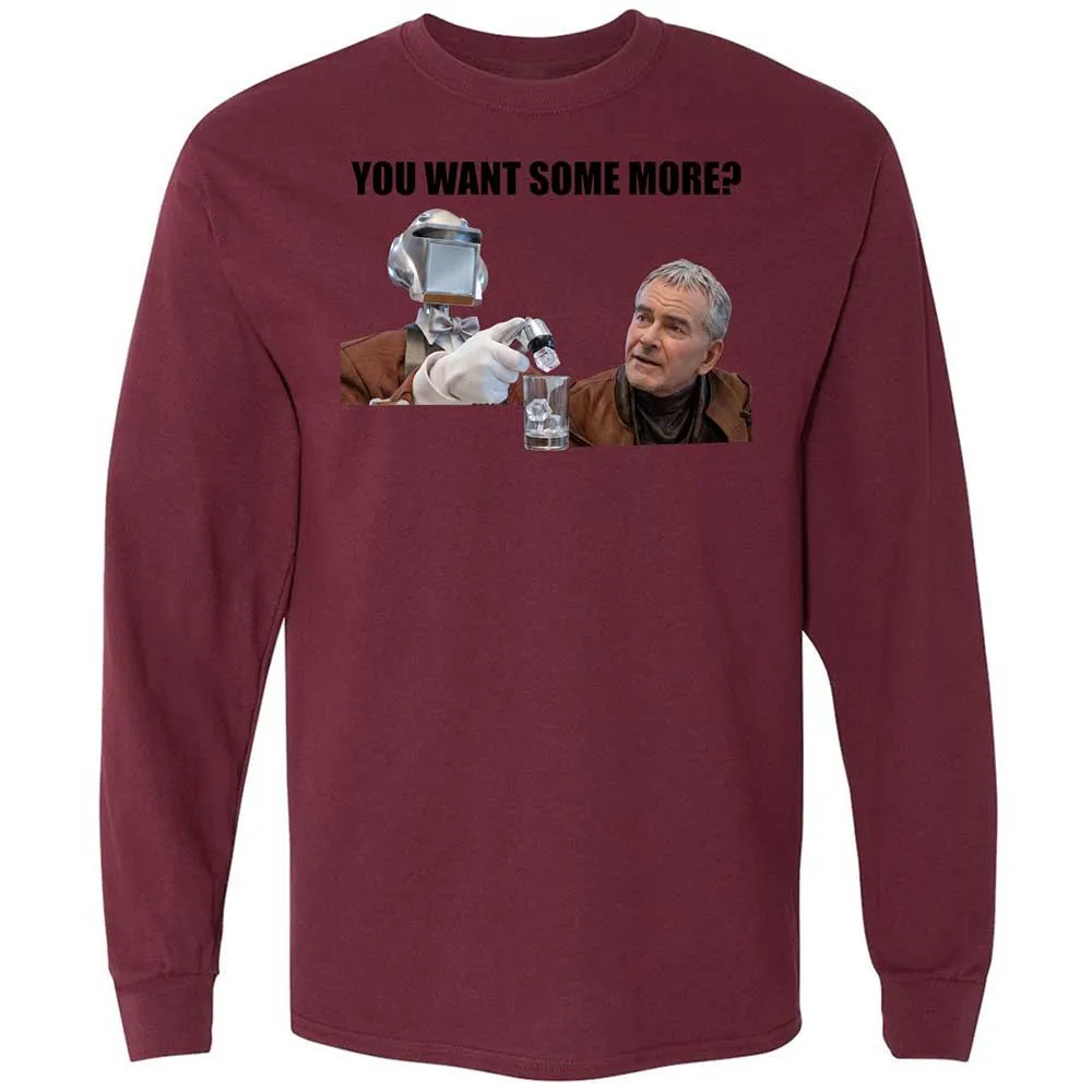 Long Sleeve T-Shirt - 6G77Q8WF - Maroon - 16