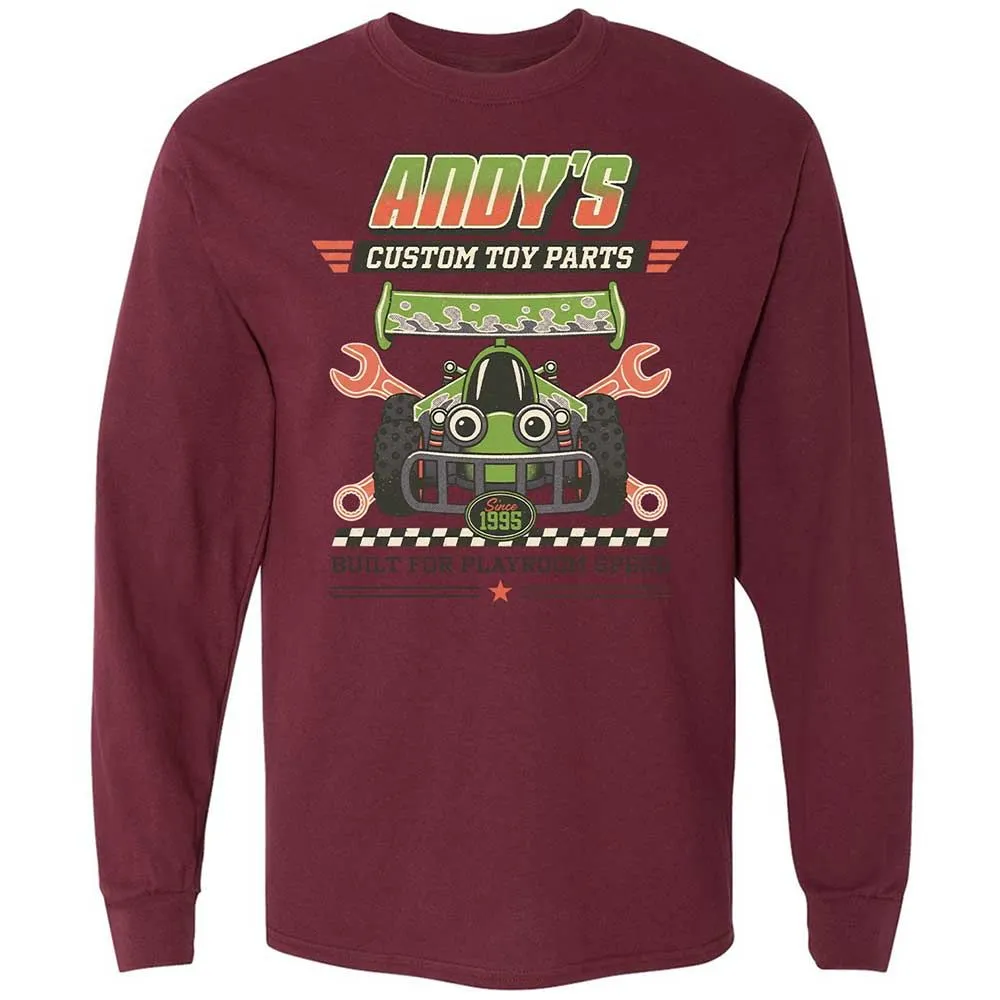 Long Sleeve T-Shirt - MVNLPJBH - Maroon - 16