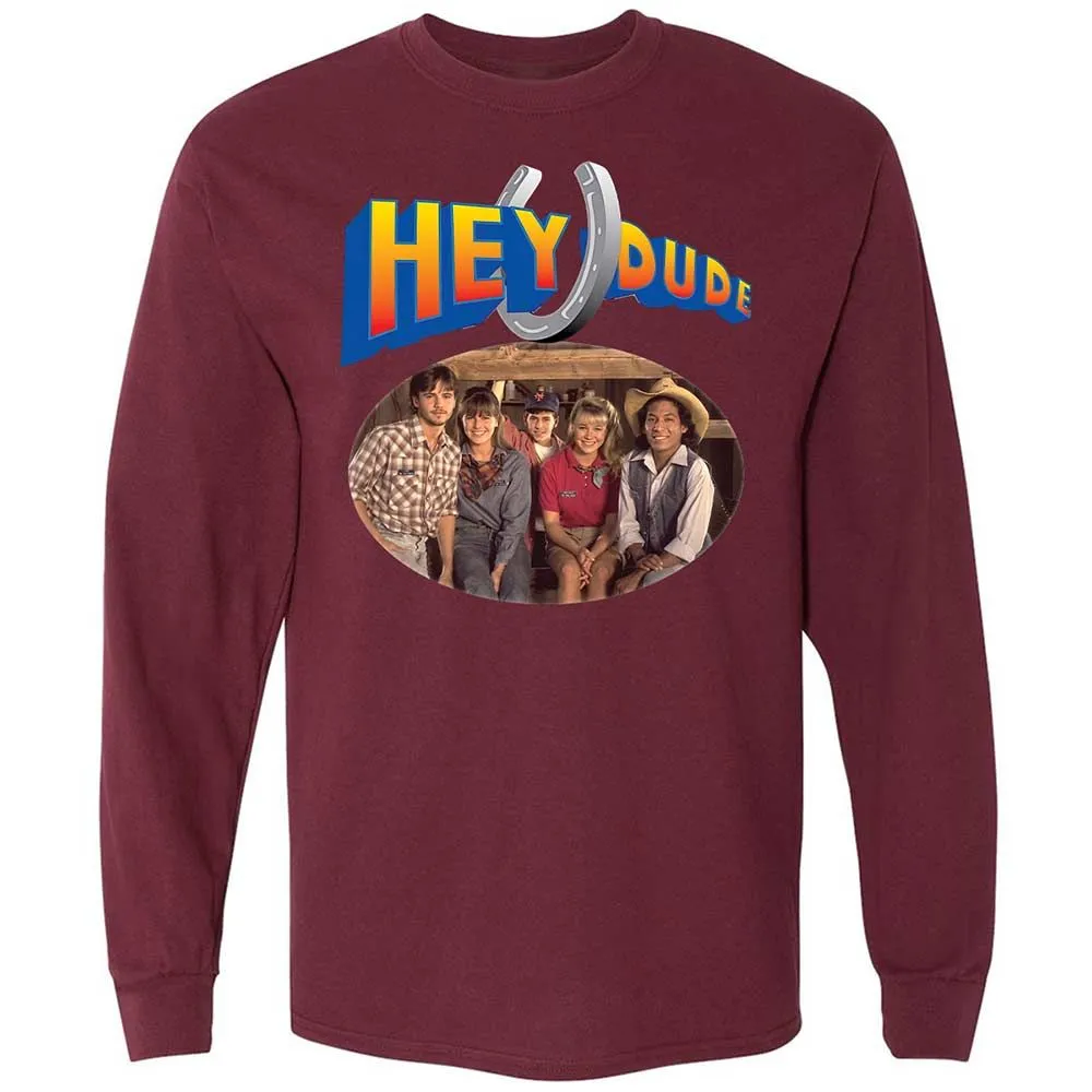 Long Sleeve T-Shirt - 3QW79EV1 - Maroon - 16
