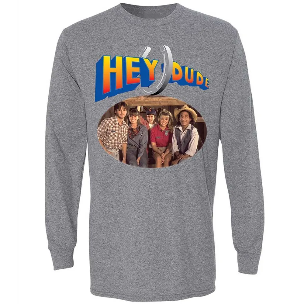 Long Sleeve T-Shirt - 3QW79EV1 - Graphite Heather - 18