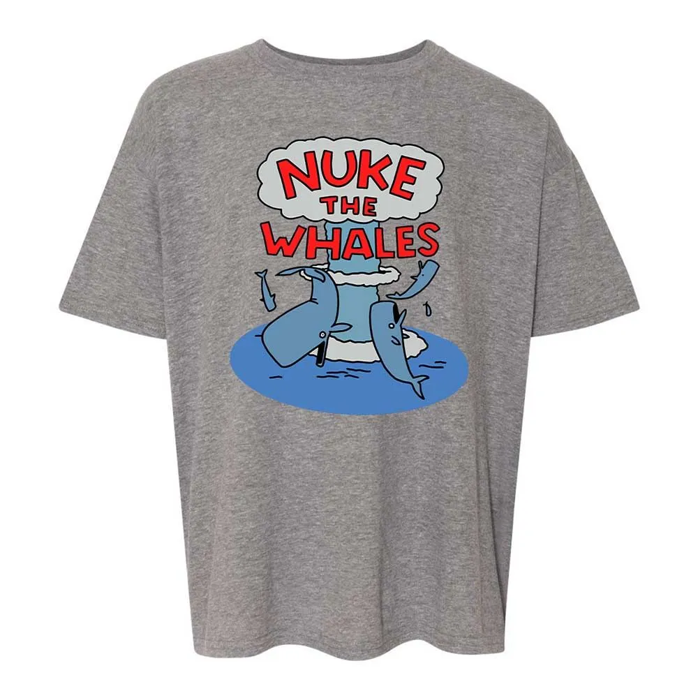 Nuke the Whales - Graphite Heather - 18