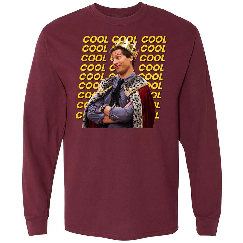 Long Sleeve T-Shirt - 8Z8QPF7X - Maroon - 16