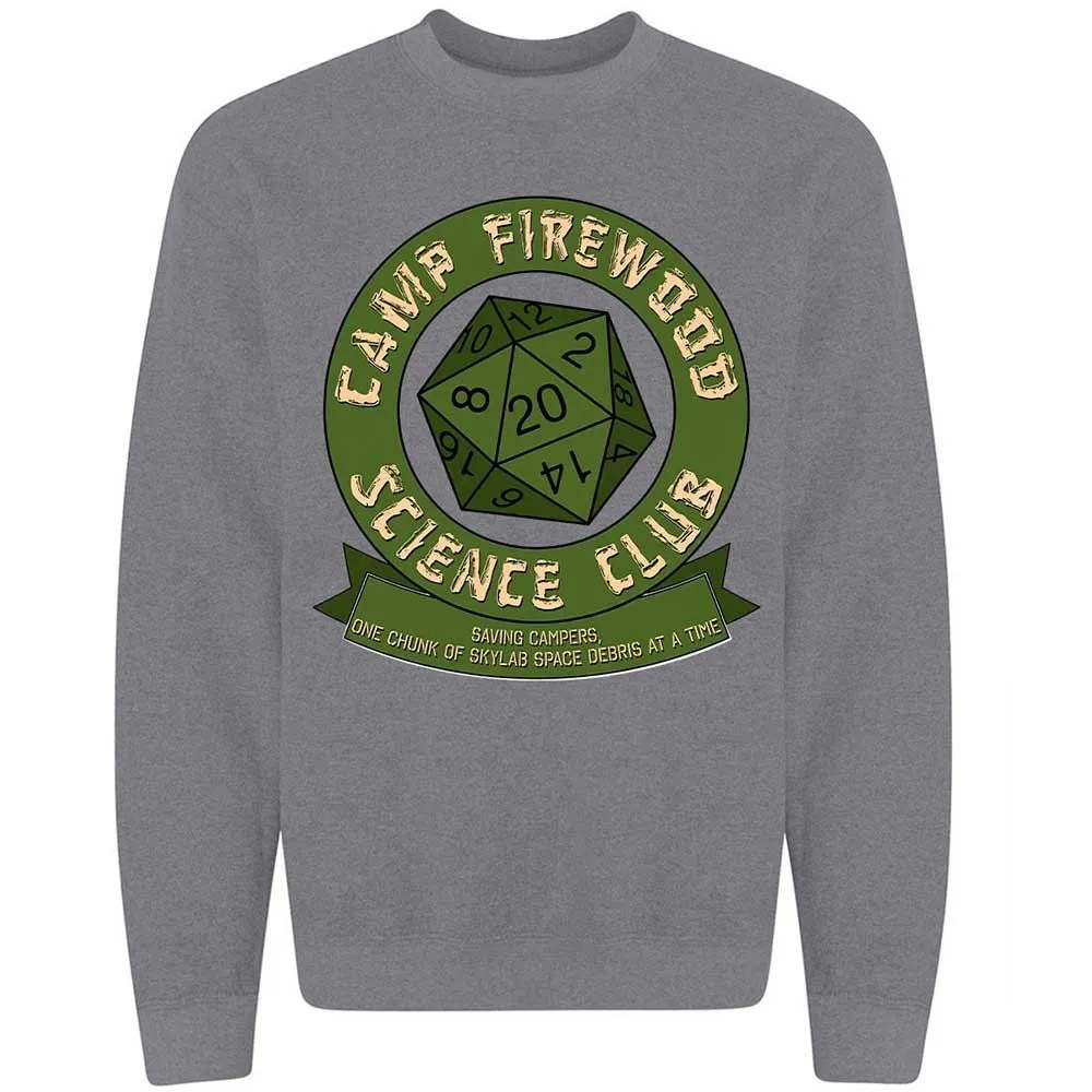 Camp Firewood Science Club - Graphite Heather - 19