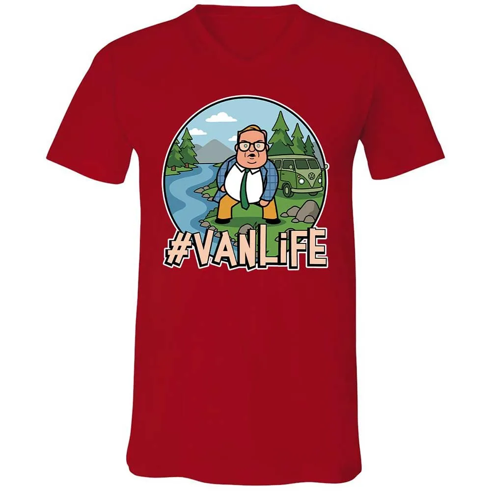Vanlife living in a van down by the river - Red - 6