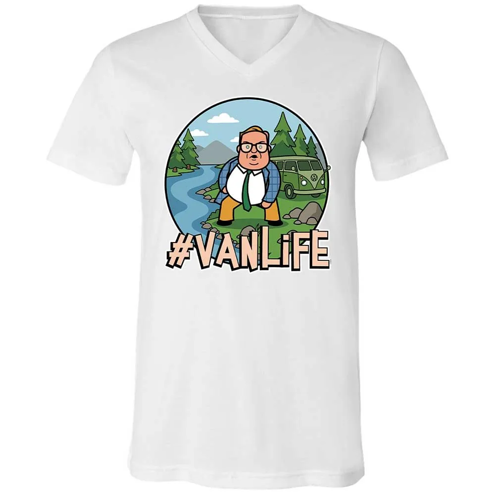 Vanlife living in a van down by the river - White - 16