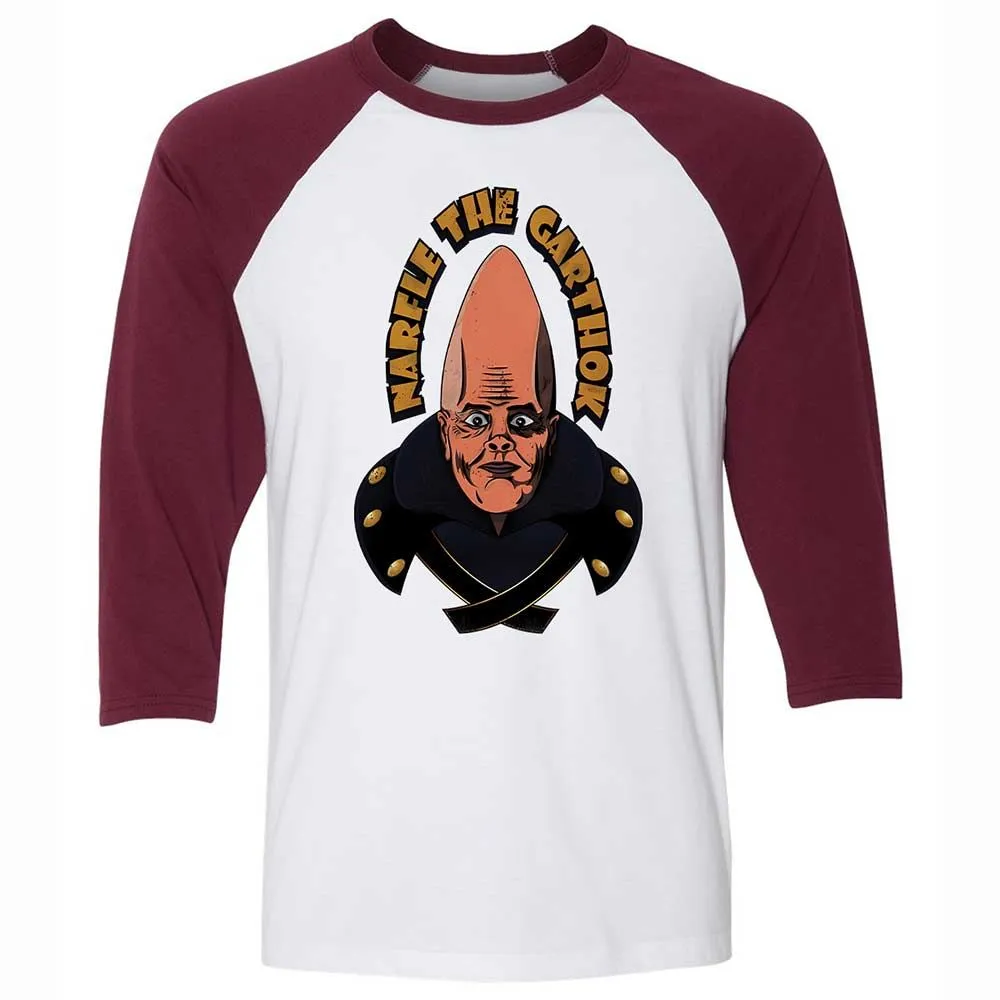 Narfle the garthok - White/Maroon - 7