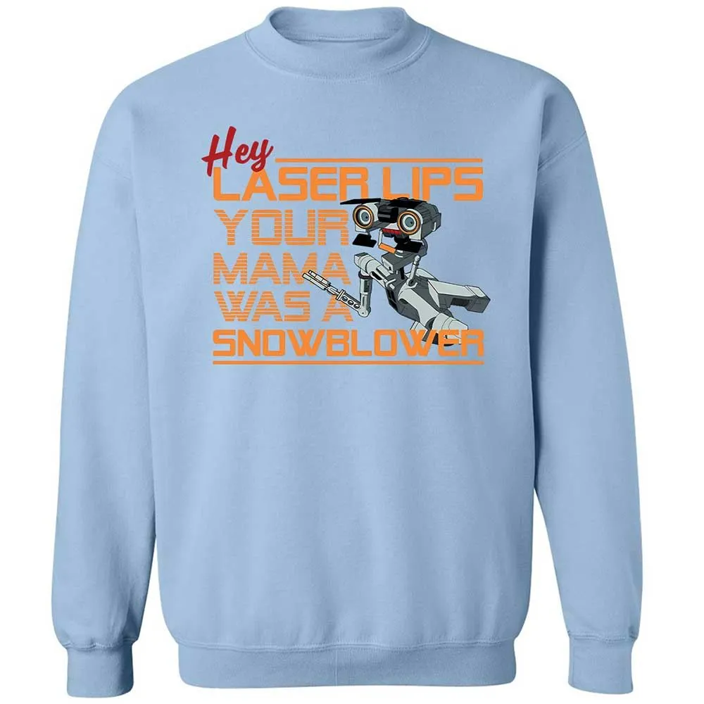 Your Mama was a Snowblower - Light Blue - 4