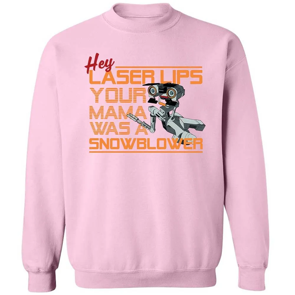 Your Mama was a Snowblower - Light Pink - 7