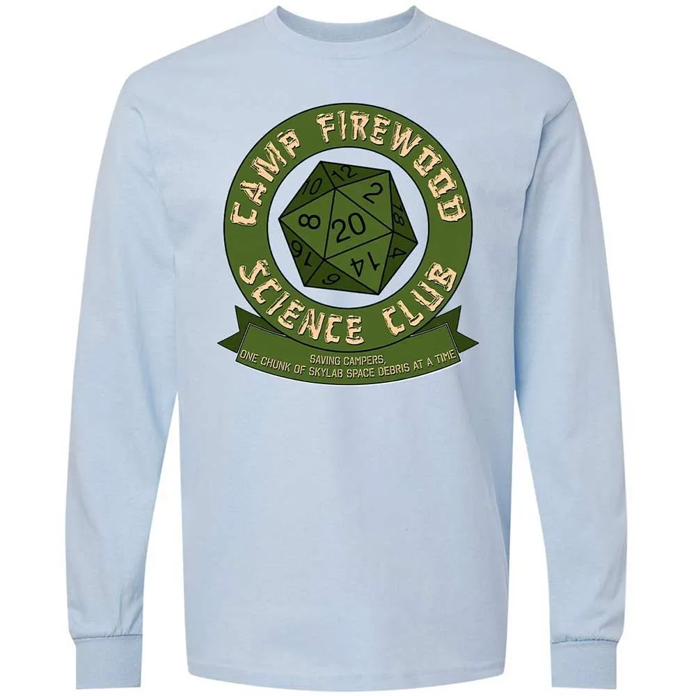 Camp Firewood Science Club - Light Blue - 4