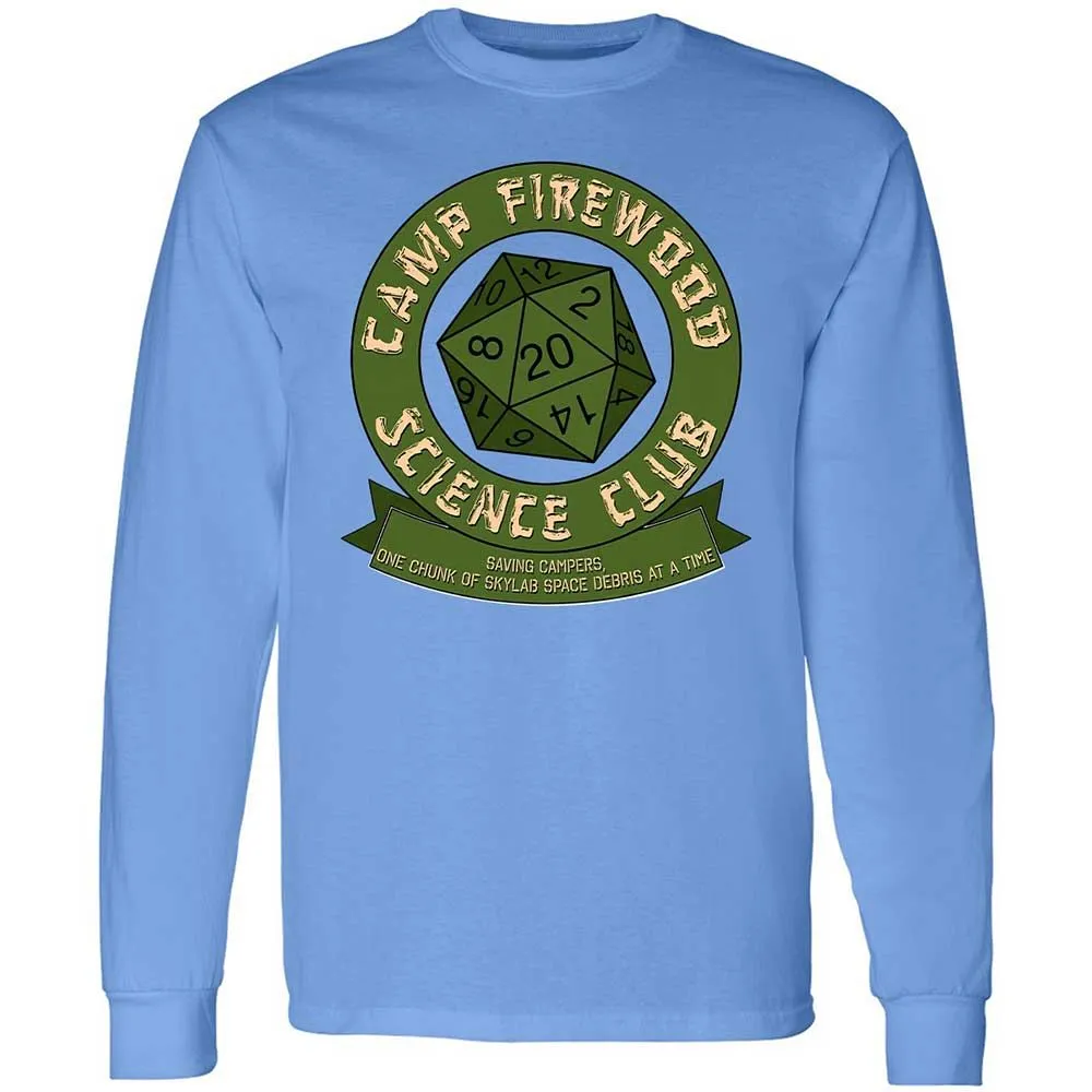 Camp Firewood Science Club - Carolina Blue - 5