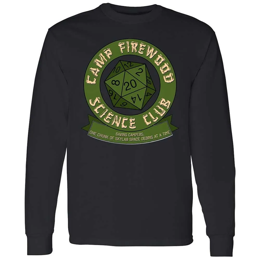 Camp Firewood Science Club - Black - 12