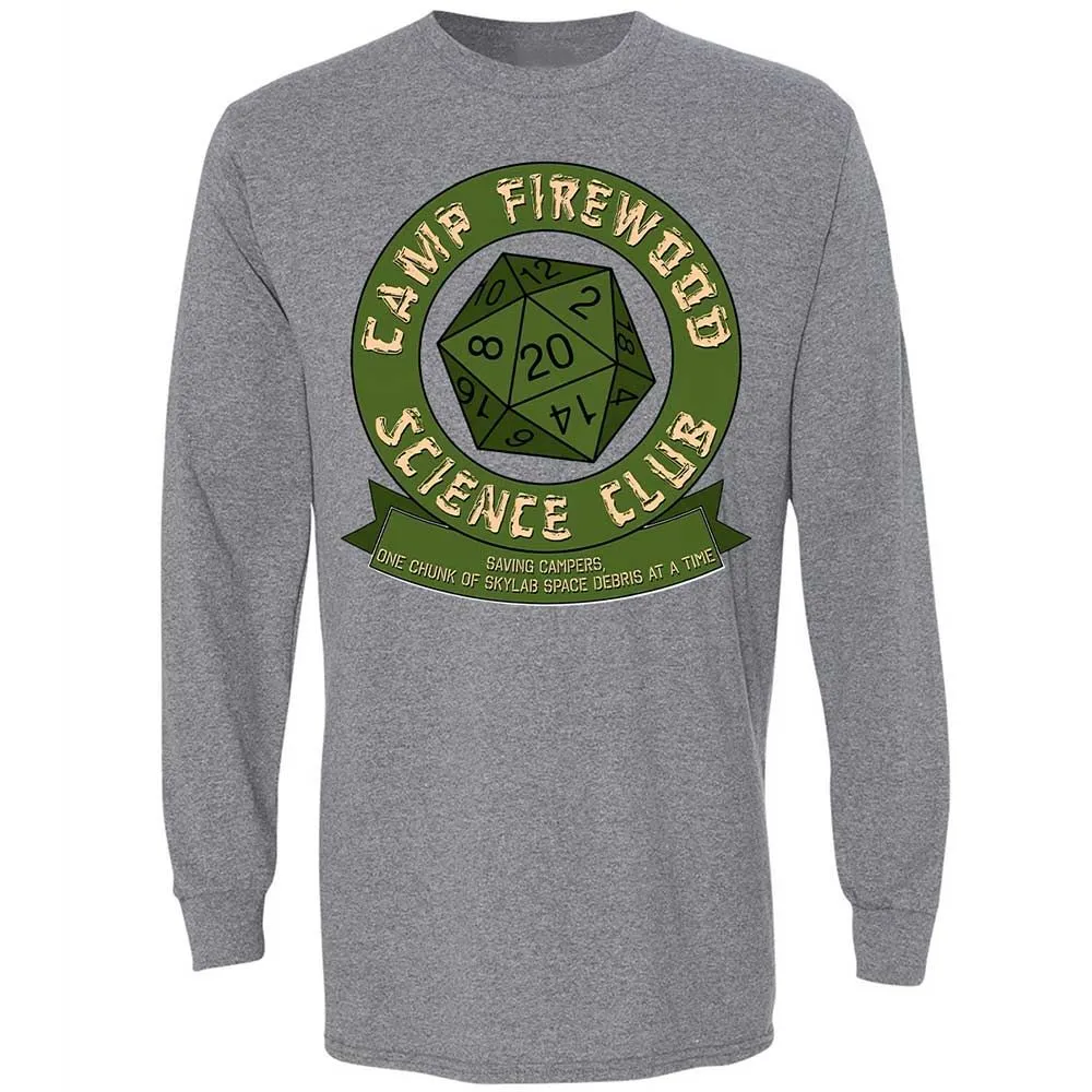 Camp Firewood Science Club - Graphite Heather - 18