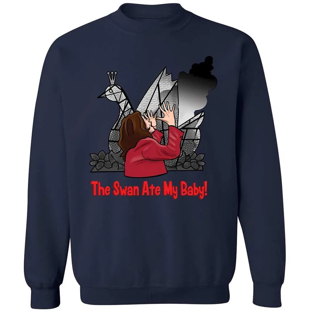 The Swan Ate My Baby - Navy - 15