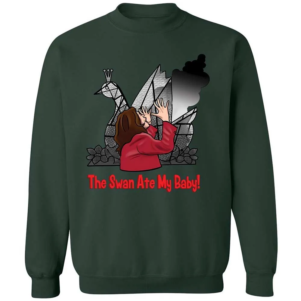 The Swan Ate My Baby - Forest Green - 17