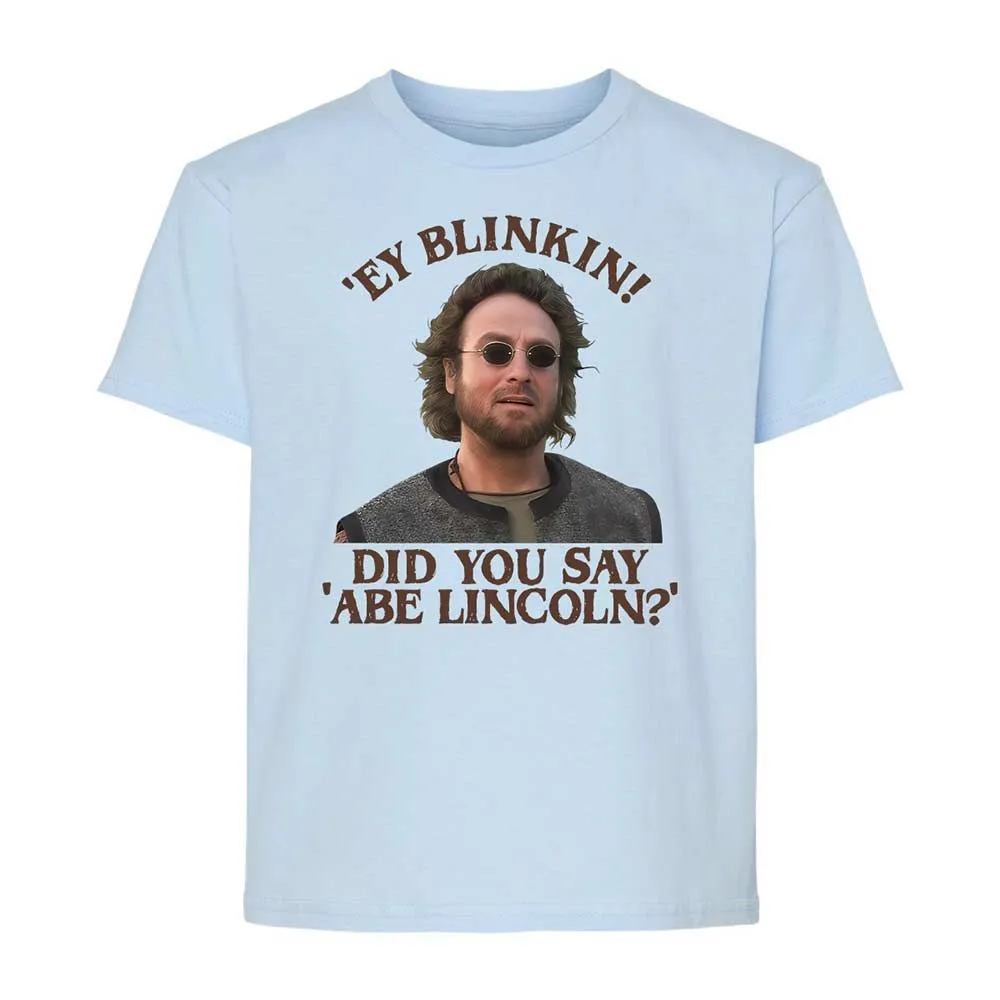 Did You Say Abe Lincoln - Light Blue - 3