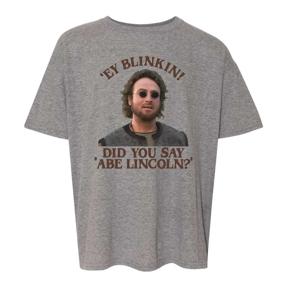 Did You Say Abe Lincoln - Graphite Heather - 18