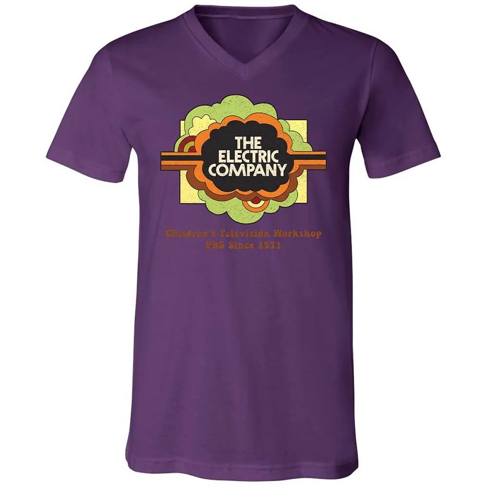 Unisex V-Neck T-Shirt - 2L6XRZMC - Team Purple - 10