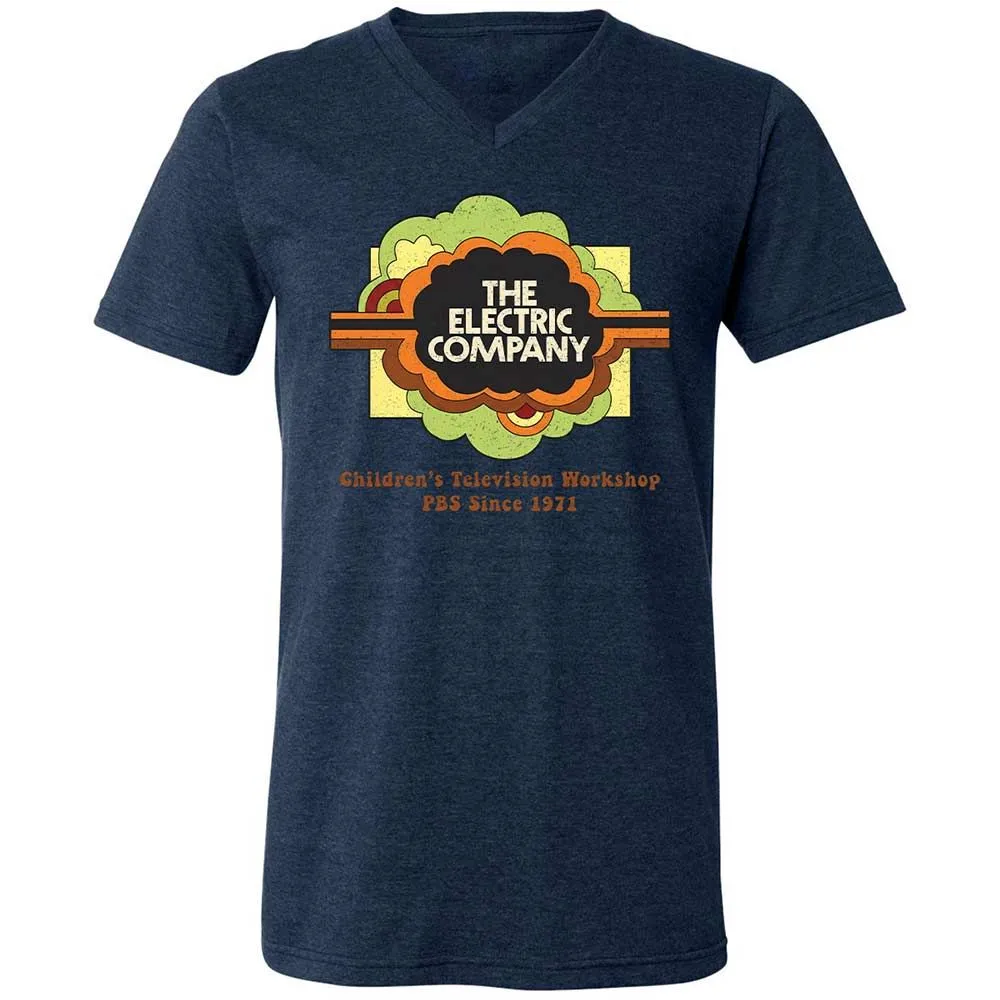 Unisex V-Neck T-Shirt - 2L6XRZMC - Heather Navy - 13