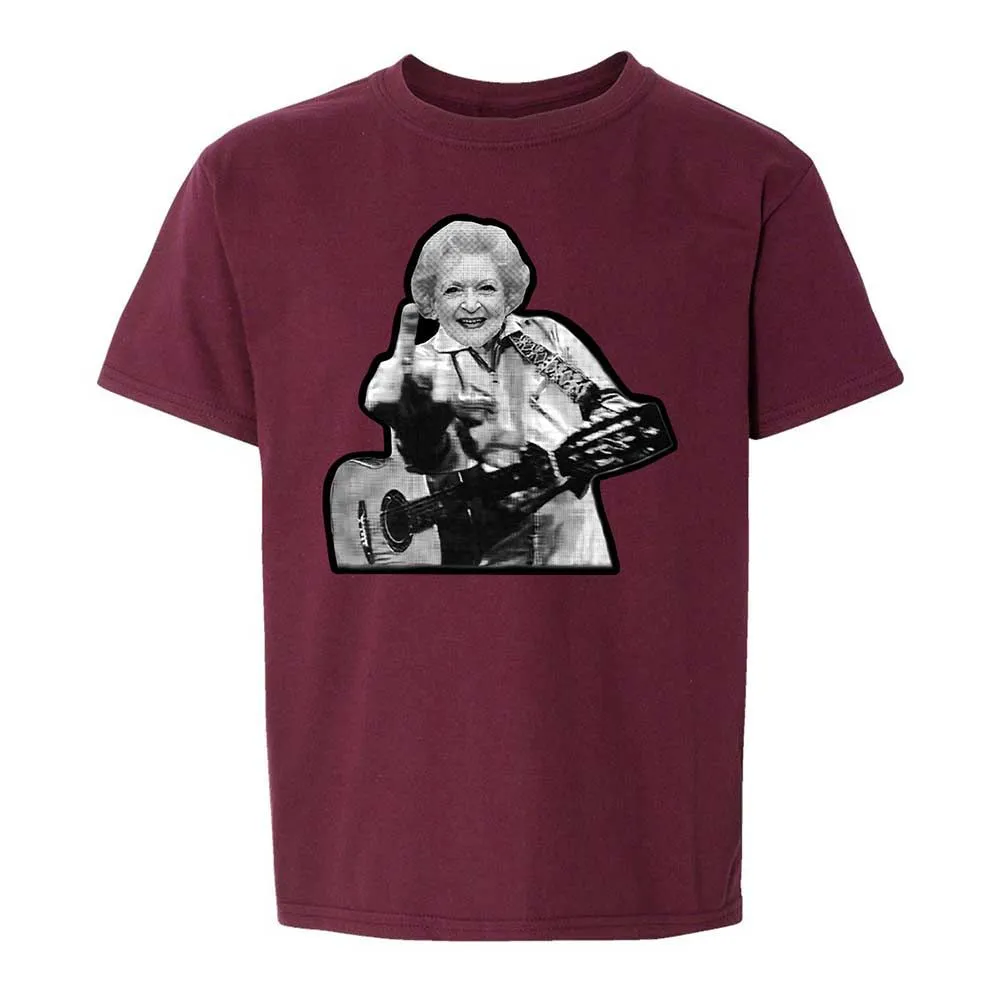 Kids T-Shirt - 3K6DHTN6 - Maroon - 19
